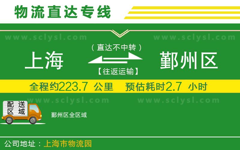 上海到鄞州區物流專(zhuān)線(xiàn)