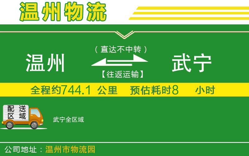 溫州到武寧物流專(zhuān)線(xiàn)