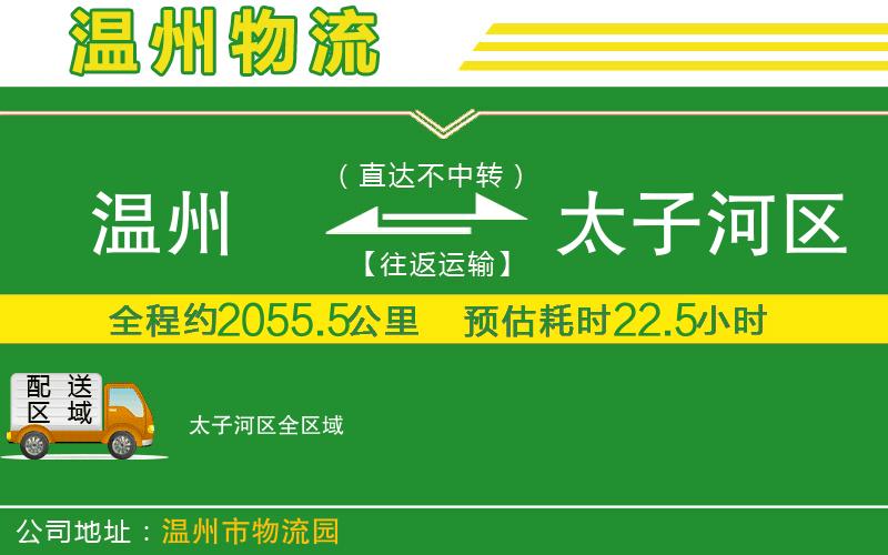 溫州到太子河區物流專(zhuān)線(xiàn)