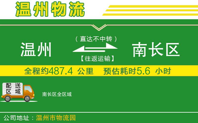 溫州到南長(cháng)區貨運專(zhuān)線(xiàn)
