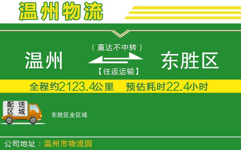 溫州到東勝區物流專(zhuān)線(xiàn)